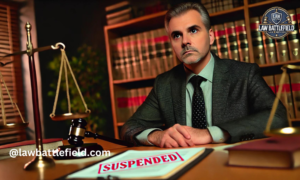 attorney suspended from practice