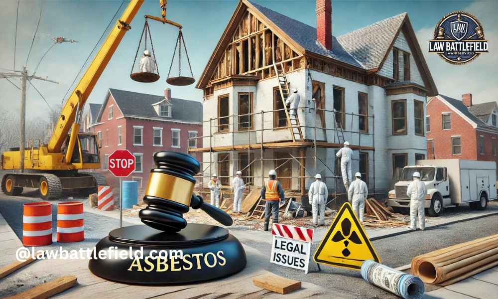 burlington asbestos legal question