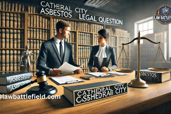 cathedral city asbestos legal question