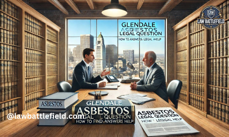 glendale asbestos legal question