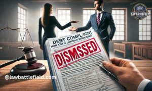 how to get a debt lawsuit dismissed