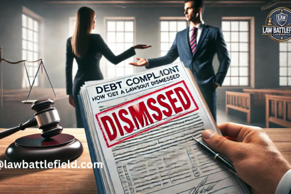 how to get a debt lawsuit dismissed