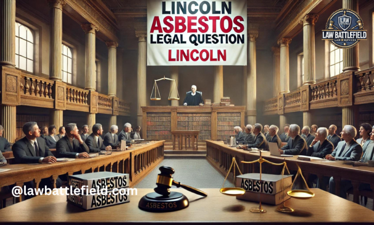 lincoln asbestos legal question