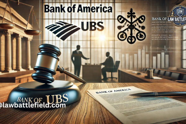 bank of america faces a new lawsuit from ubs