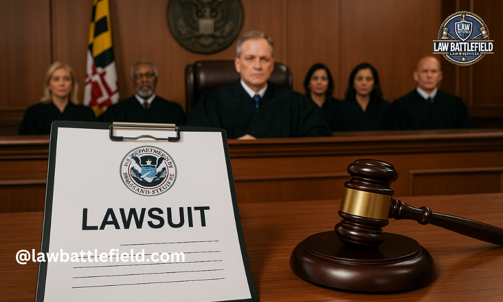 dhs lawsuit maryland judges