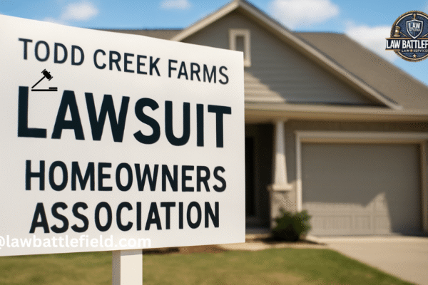 todd creek farms homeowners association lawsuit