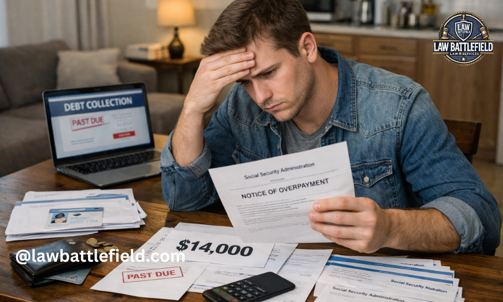 young adult has $14 000 social security overpayment debt