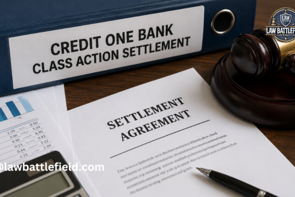 credit one bank class action settlement